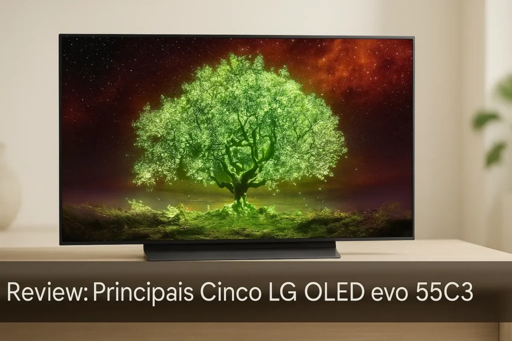 Principais Cinco LG OLED EVO 55c3