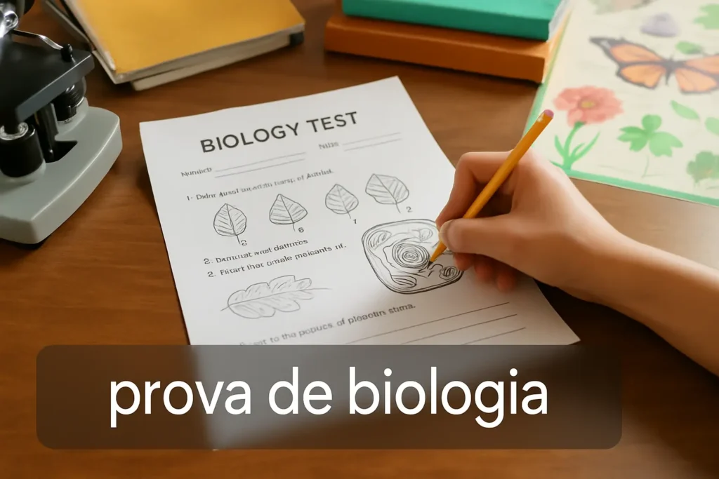 Prova de Biologia: Como se Preparar e Mandar Bem!