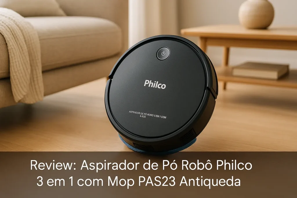 Lista de 5 Melhores: aspirador de pó robô philco 3 em 1 com mop pas23 antiqueda