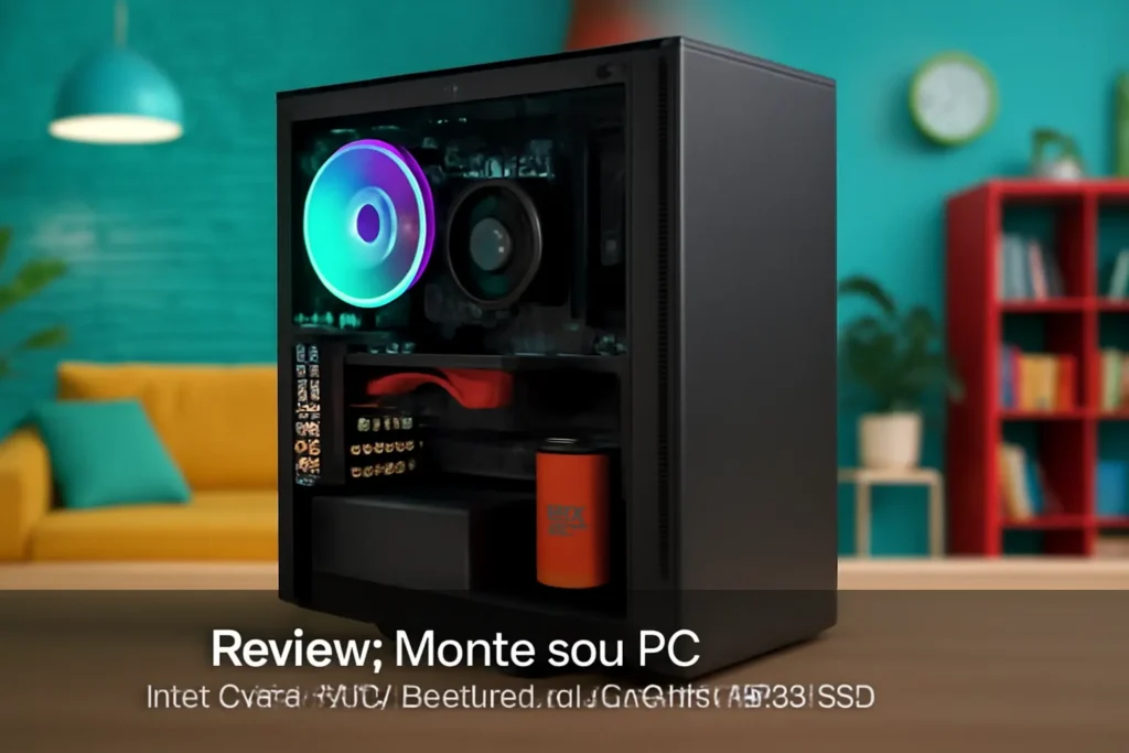 Monte seu PC: Intel Core i7-3770, Radeon RX 550, 8GB DDR3, 240GB SSD