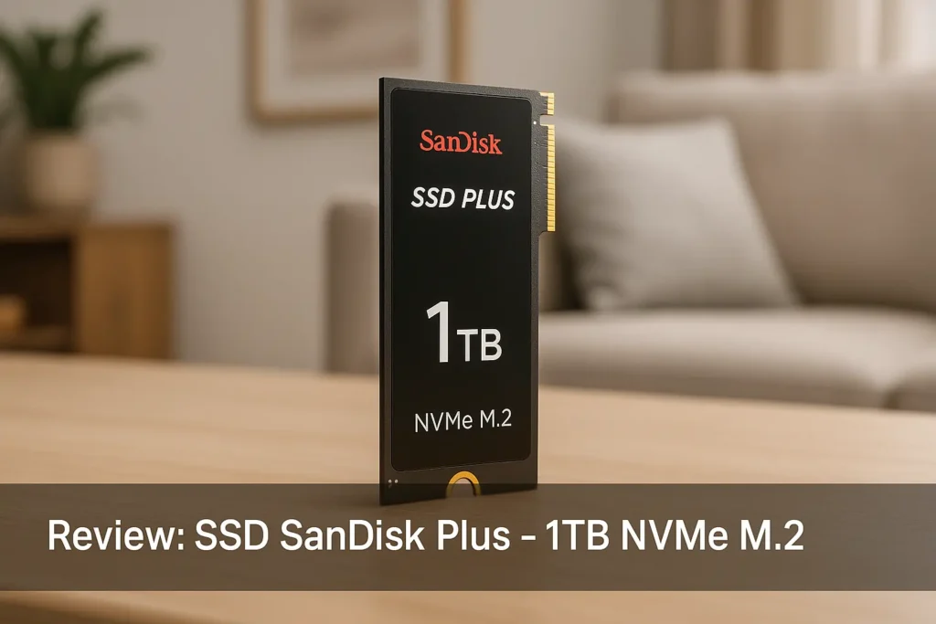 SSD Sandisk Plus - 1TB NVMe M.2: Desempenho e Confiabilidade