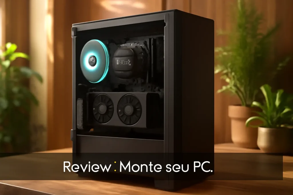 Monte seu PC: Ryzen 5 5600, RX 6600, 16GB, 480GB SSD