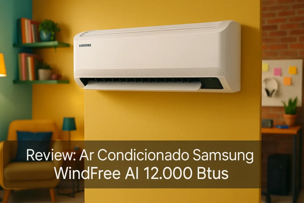 Ar Condicionado Samsung WindFree AI 12.000 Btus: Silêncio e Eficiência