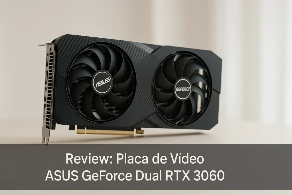 Placa de Vídeo ASUS GeForce Dual RTX 3060: Potência e Ray Tracing de Última Geração
