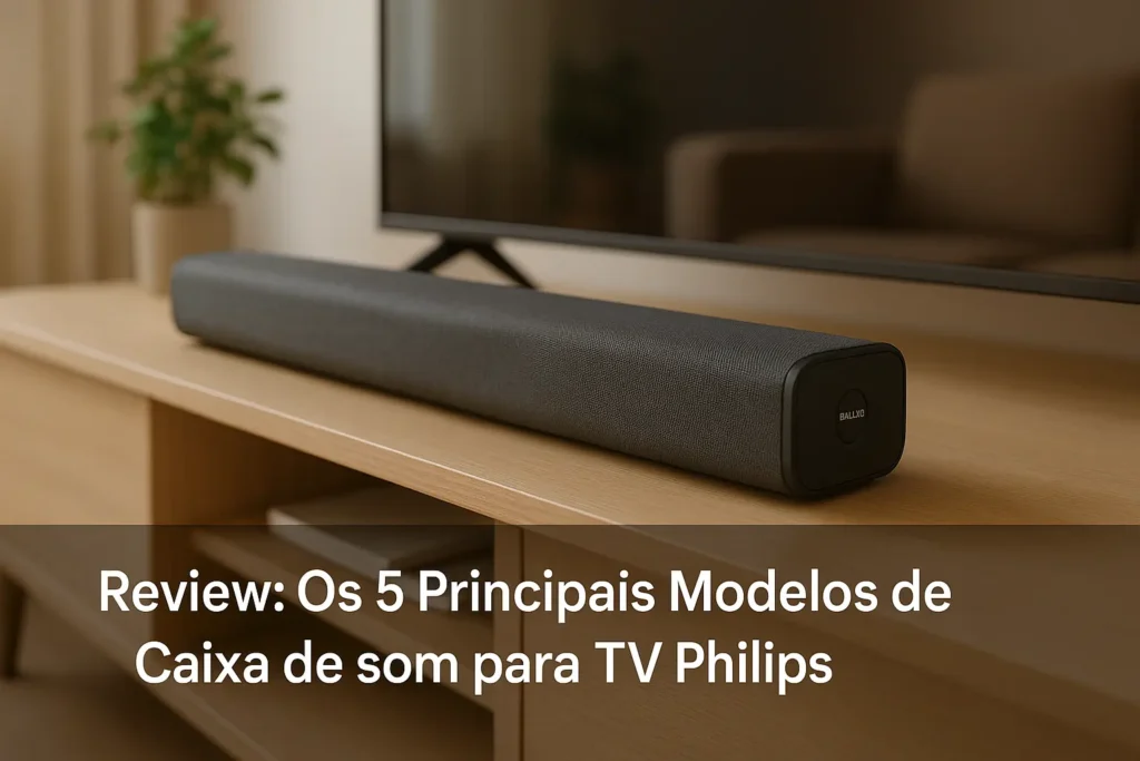 Os 5 Principais Modelos de Caixa de som para TV Philips