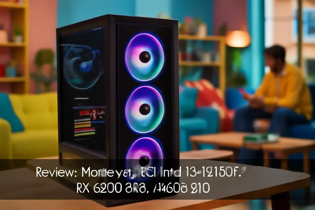 Monte seu PC: Intel i3-12100F, RX 6600, 8GB, 240GB SSD
