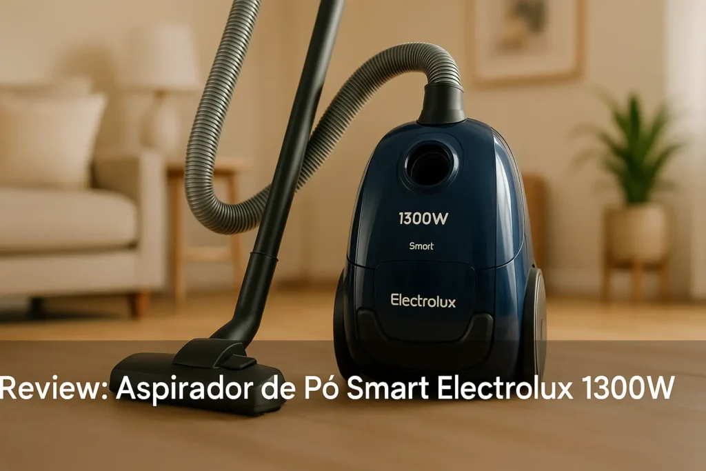 Aspirador de Pó Smart Electrolux 1300W: Filtro HEPA e Bocal para Estofados