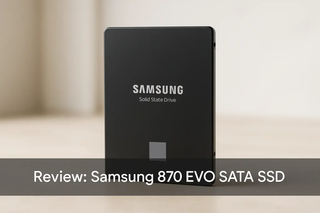 Samsung 870 EVO SATA SSD: Velocidade e Confiabilidade Profissional