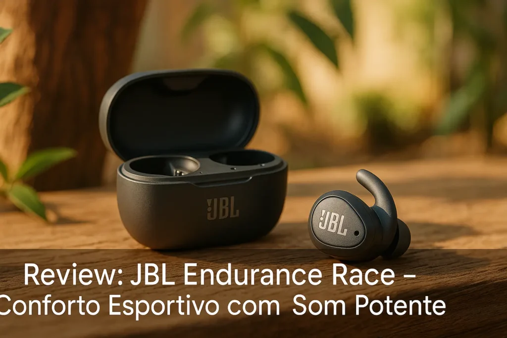 JBL Endurance Race: Conforto Esportivo com Som Potente