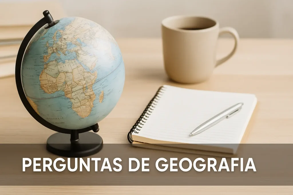 Perguntas de geografia: como estudar e dominar o conteúdo?