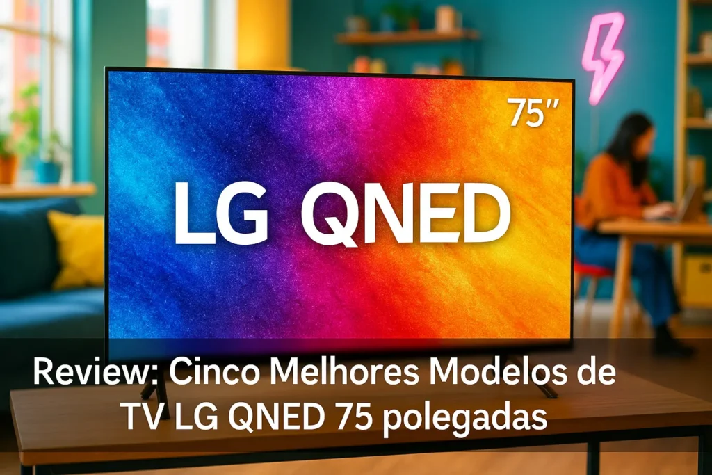Cinco Melhores Modelos de TV LG QNED 75 polegadas