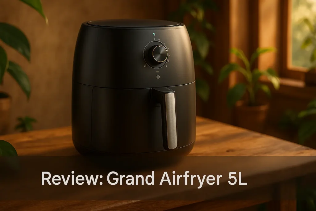 Fritadeira Elétrica Grand Airfryer 5L: potência e praticidade na cozinha