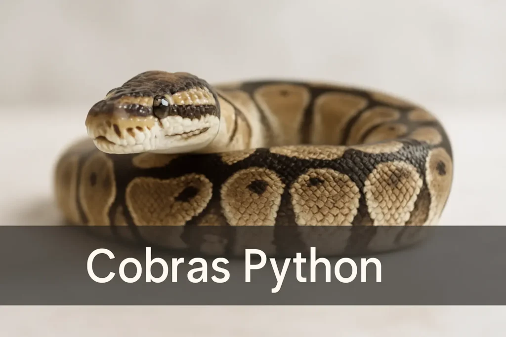 cobras python: Conheça as Espécies, Curiosidades e Cuidados Essenciais