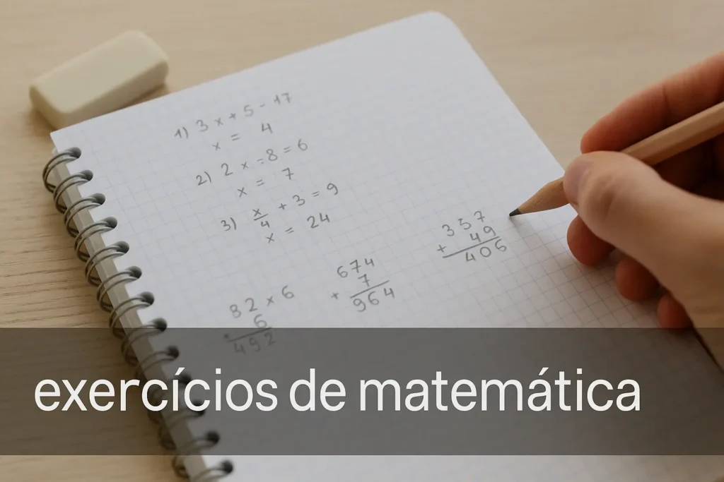 Exercícios de Matemática: Como Praticar e Aprender de Forma Eficiente