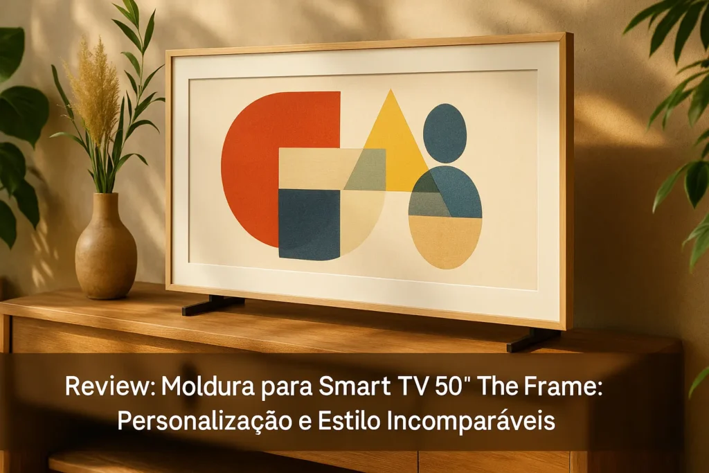 Moldura para Smart TV 50" The Frame: Personalização e Estilo Incomparáveis