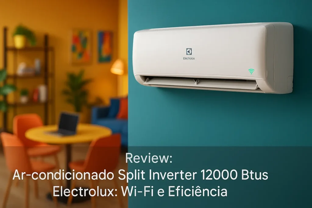 Ar-condicionado Split Inverter 12000 Btus Electrolux: Wi-Fi e Eficiência