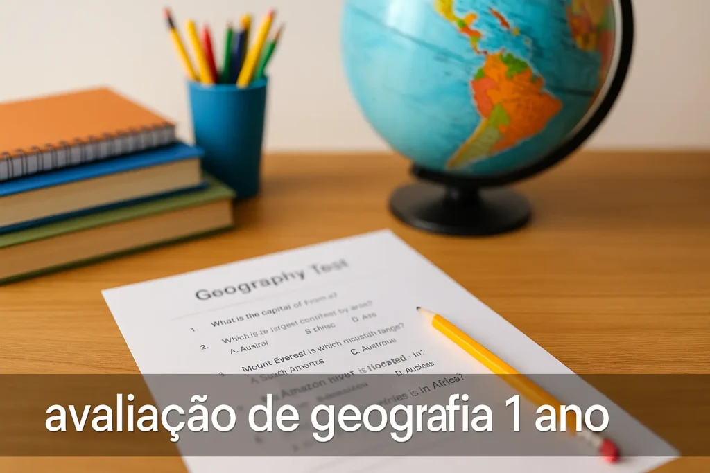 Avaliação de Geografia 1 Ano: Guia Completo para Professores e Alunos