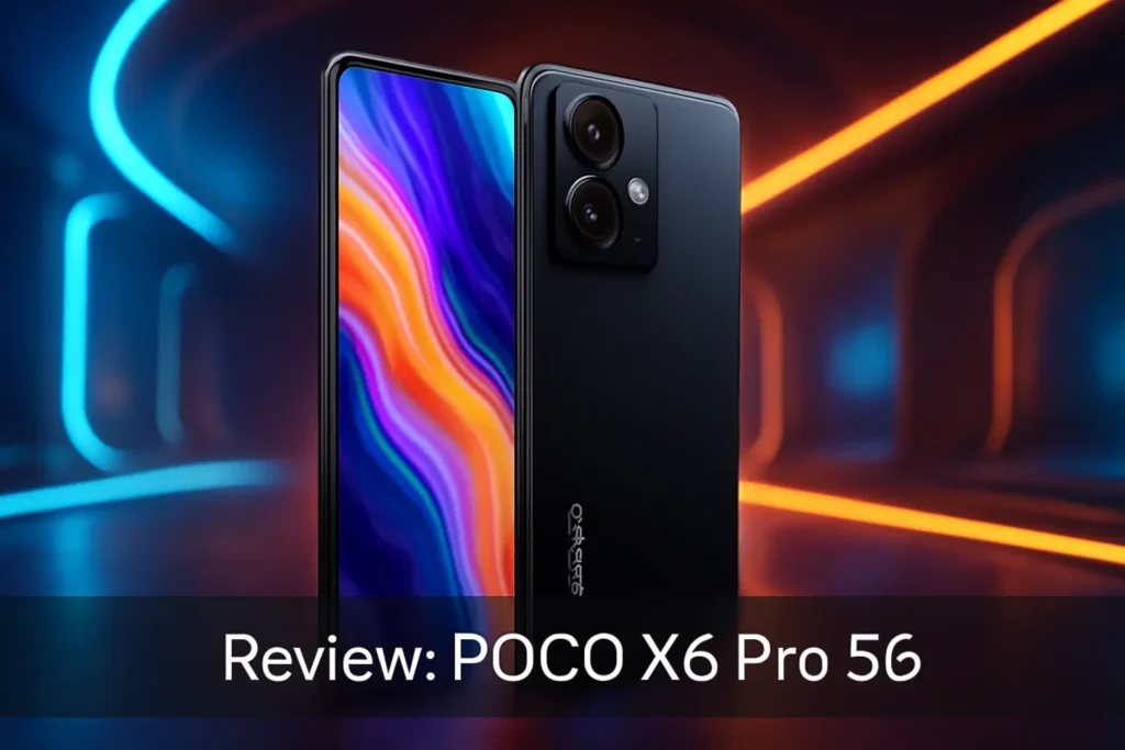 Smartphone Xiaomi POCO X6 Pro 5G: 12GB + 512GB, Câmera Tripla de 64MP, 120Hz AMOLED