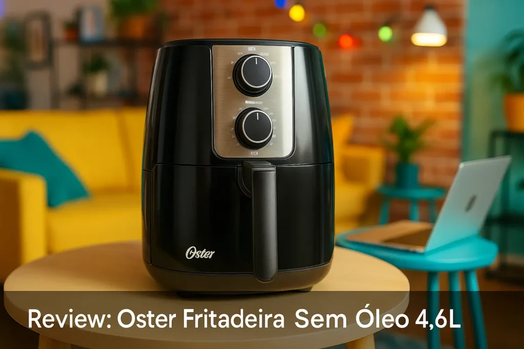 Oster Fritadeira Sem Óleo 4,6L: Agilidade e Versatilidade na Cozinha
