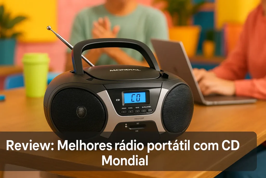 Melhores 5 rádio portátil com cd mondial