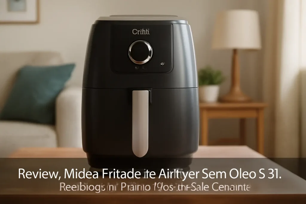 Midea Fritadeira Airfryer Sem Óleo 5,3L: Tecnologia e Praticidade na Sua Cozinha
