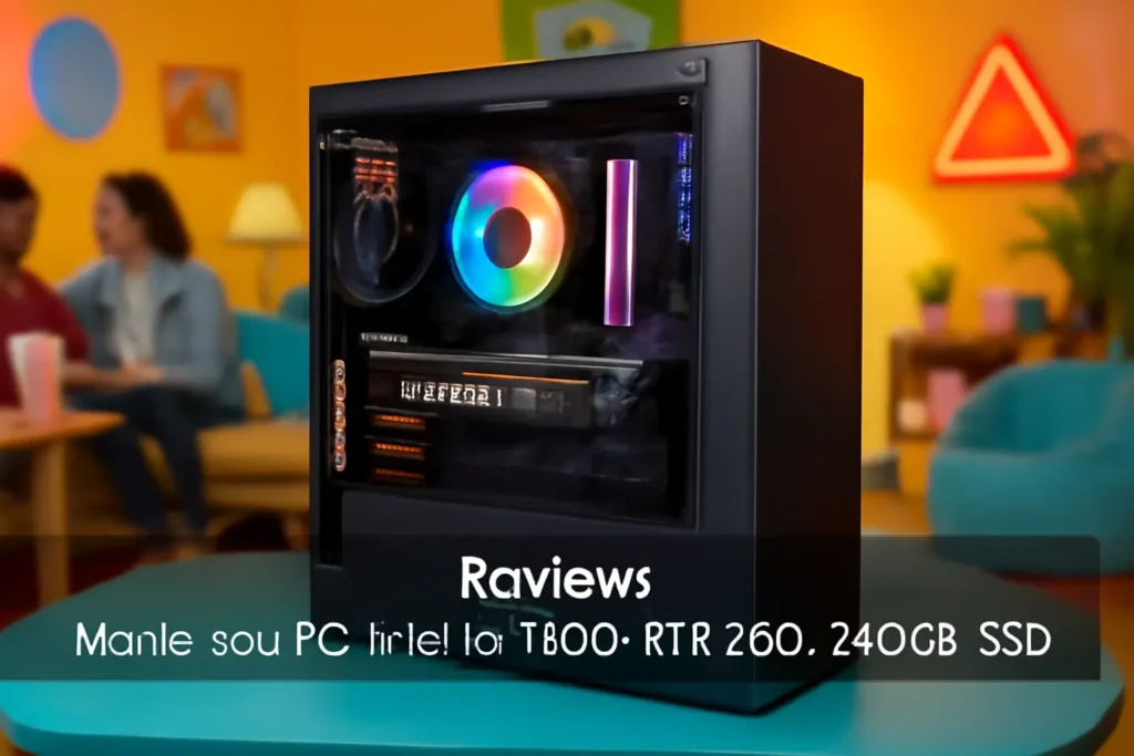 Monte seu PC: Intel i3-12100F, RTX 2060, 8GB, 240GB SSD