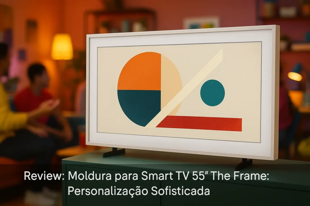 Moldura para Smart TV 55'' The Frame: Personalização Sofisticada