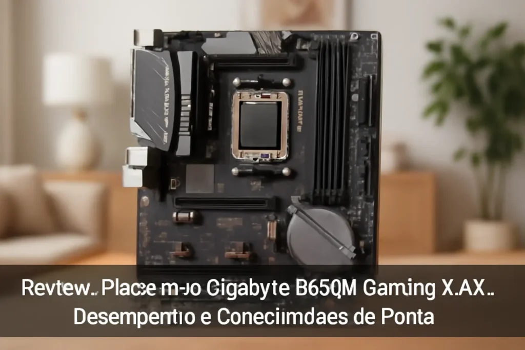 Placa Mãe Gigabyte B650M Gaming X AX: Desempenho e Conectividade de Ponta