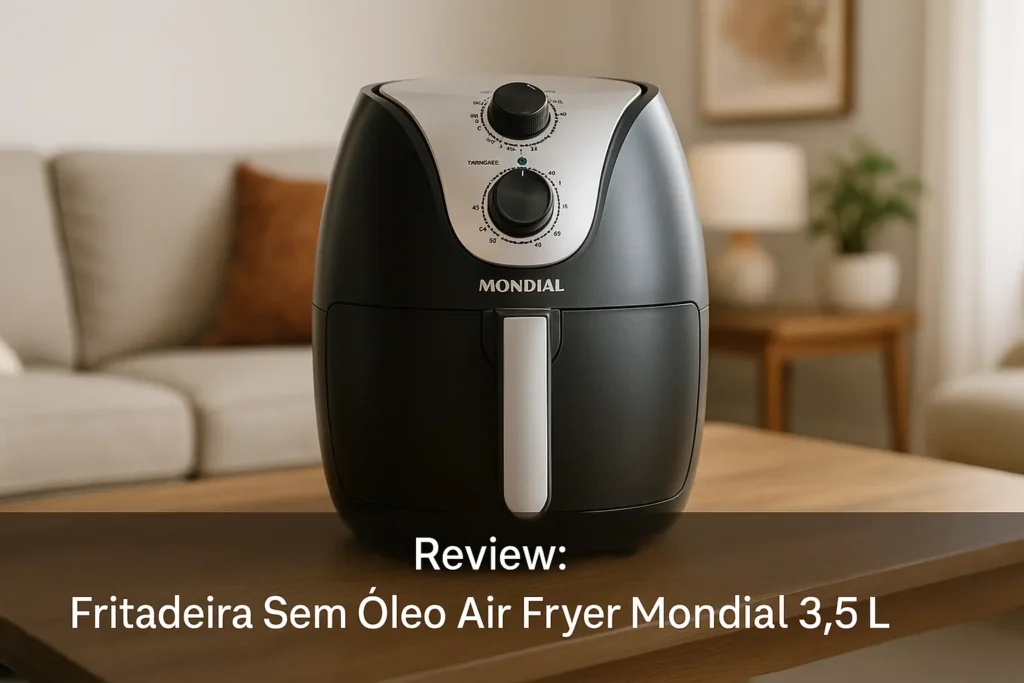 Fritadeira Sem Óleo Air Fryer Mondial 3,5L: Praticidade e Saúde