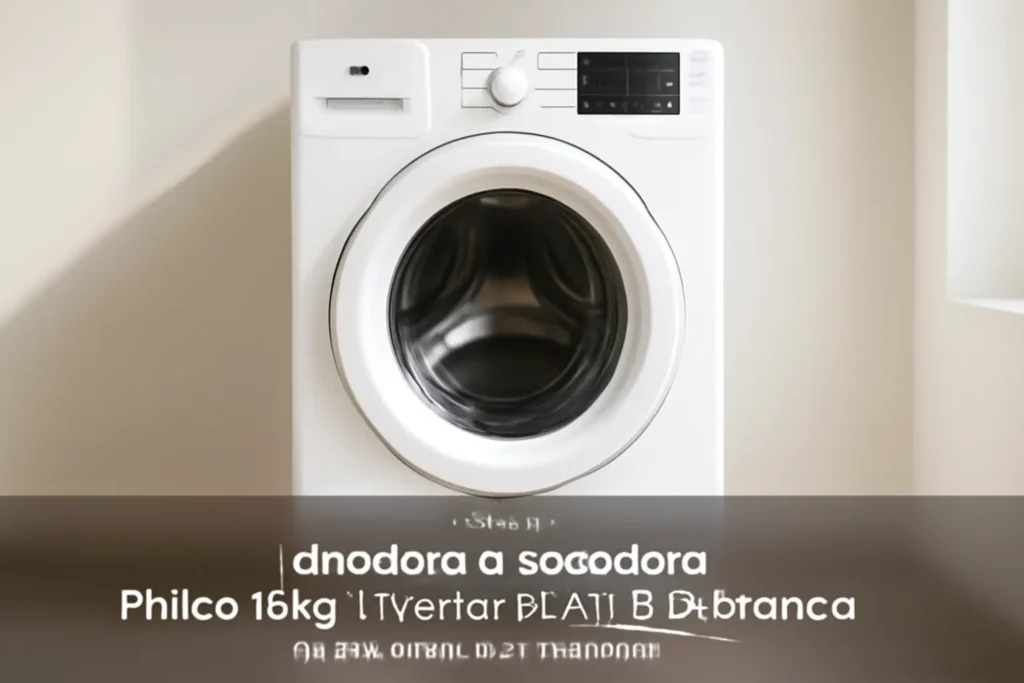 Lavadora e Secadora Philco 10kg Inverter PLS11B Branca: Desempenho e Economia