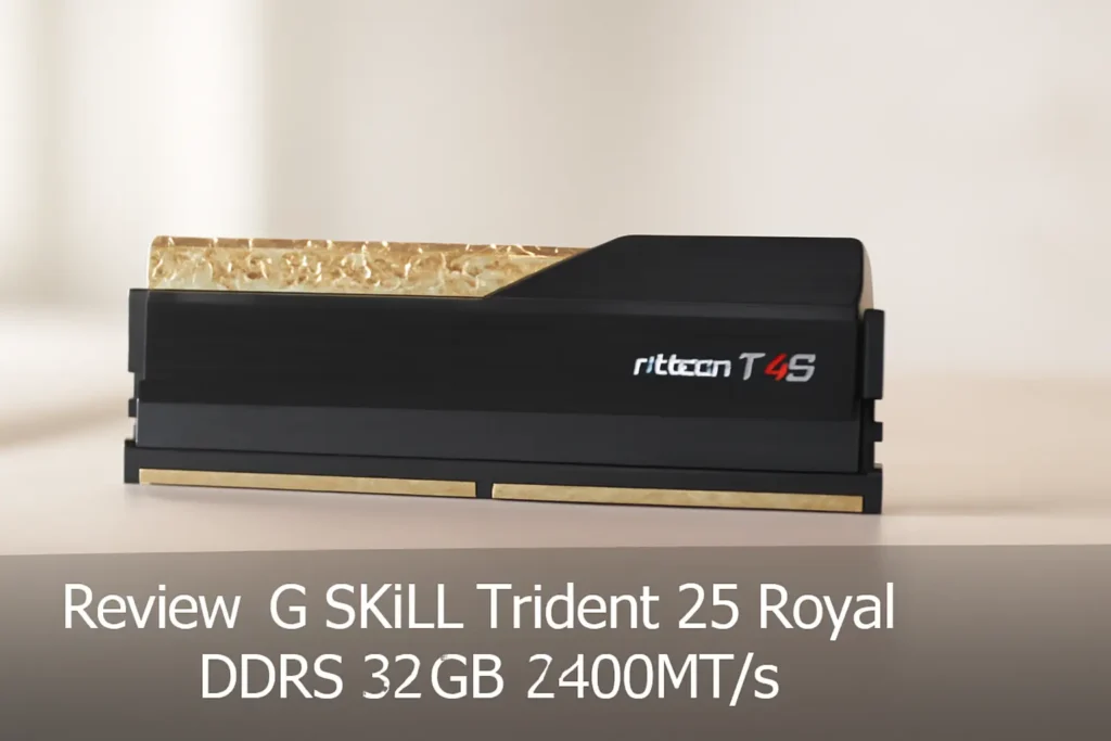 G.SKILL Trident Z5 Royal DDR5 32GB 6400MT/s: Desempenho e Estilo para seu PC