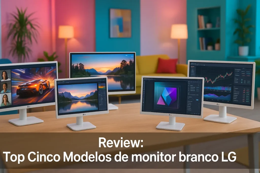 Top Cinco Modelos de monitor branco LG