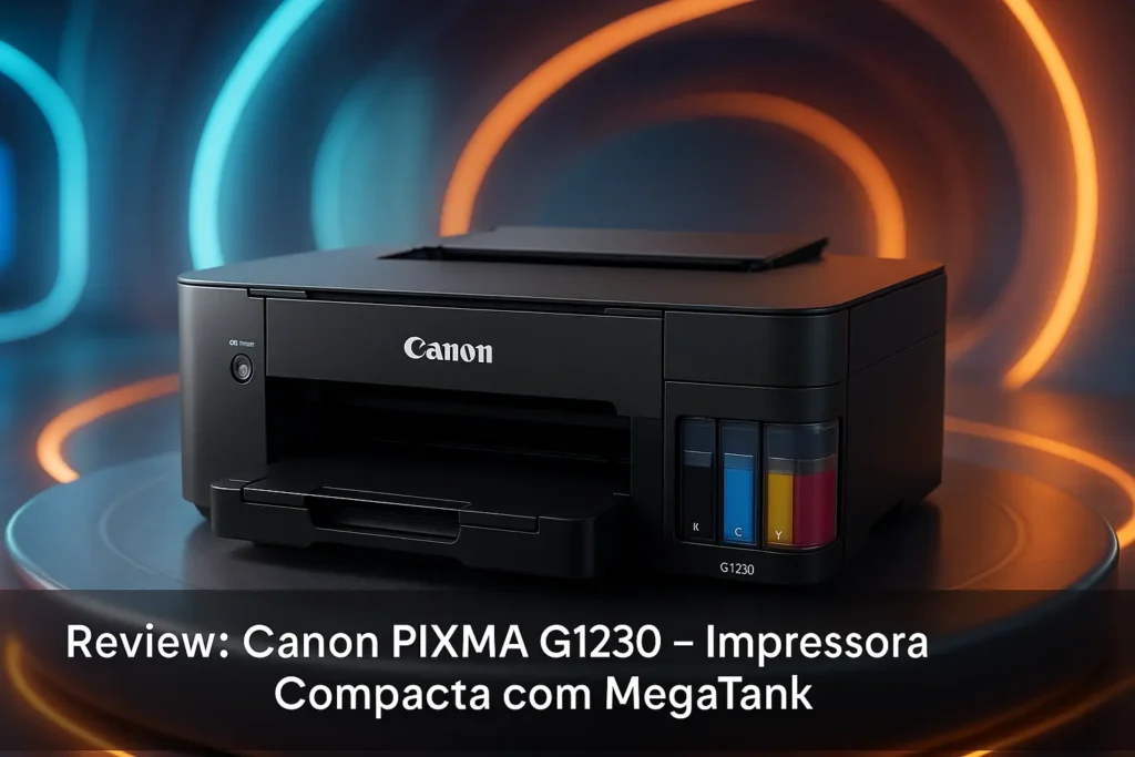 Canon PIXMA G1230: Impressora Compacta com MegaTank