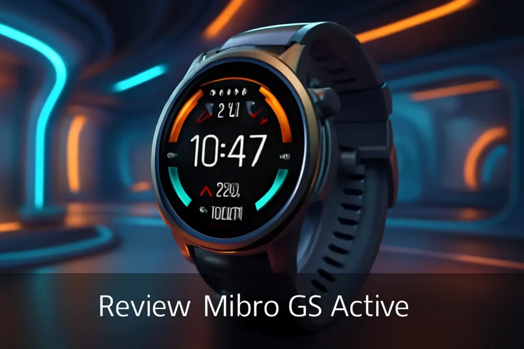 Mibro GS Active Smartwatch: Posicionamento GPS, Tela AMOLED e 150 Modos Esportivos