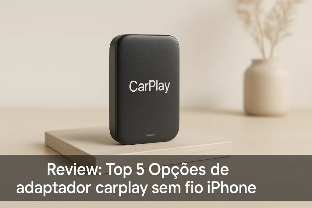 Top 5 Opções de adaptador carplay sem fio iPhone