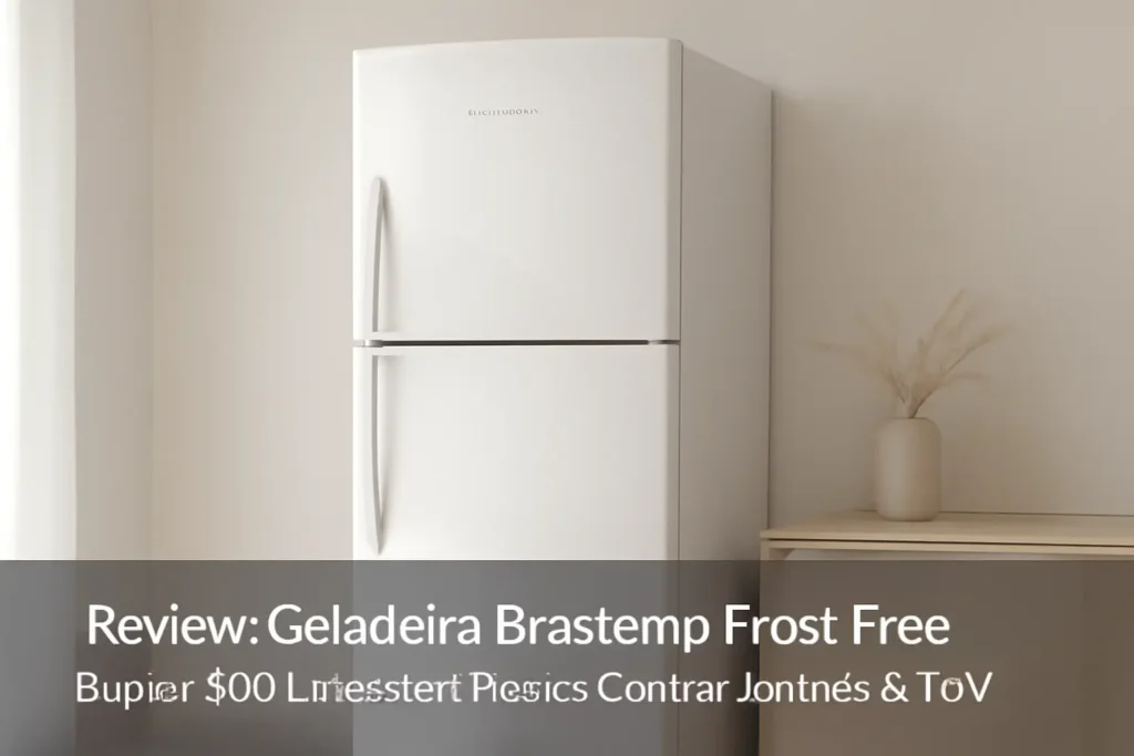 Geladeira Brastemp Frost Free Duplex 400 Litros com Freeze Control - BRM54JB 110V