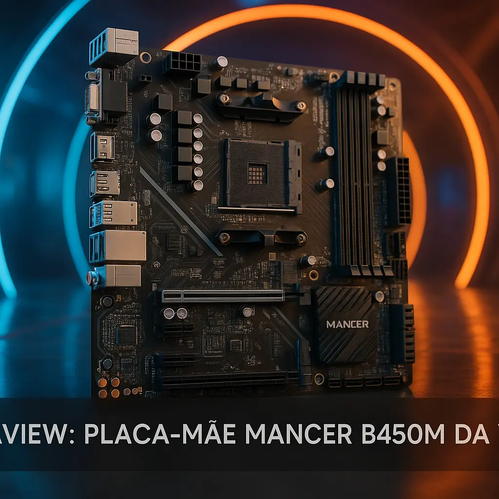 Placa-Mãe Mancer B450M DA V2 entrega compatibilidade e desempenho