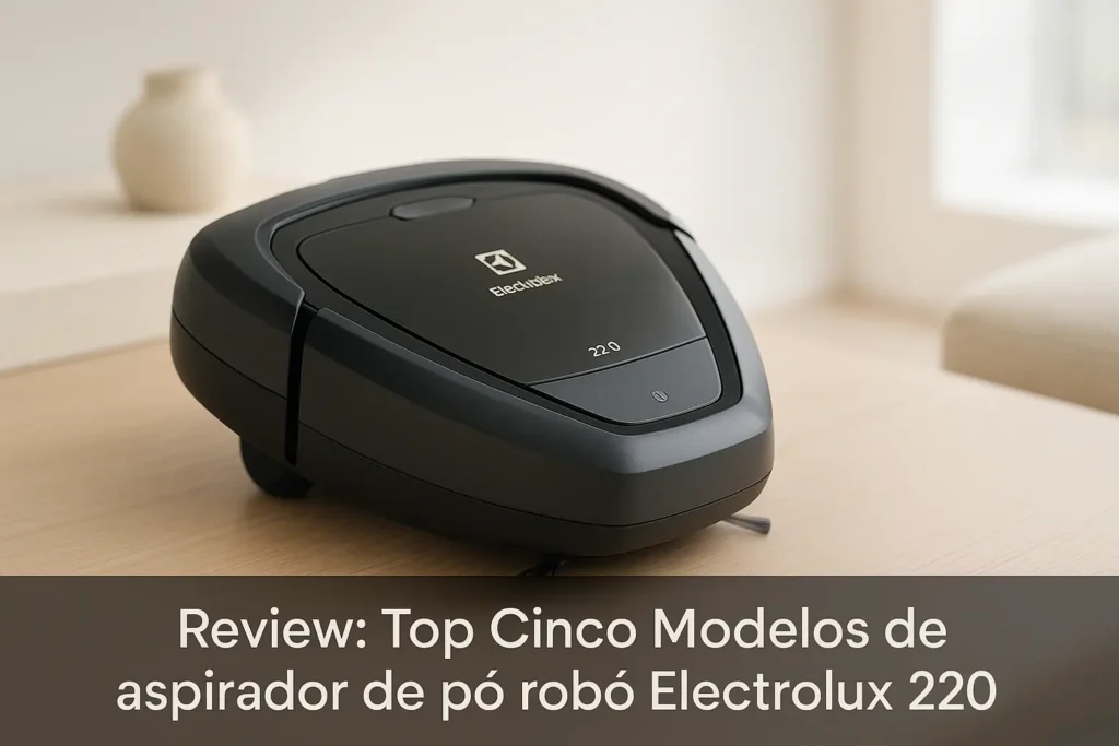 Top Cinco Modelos de aspirador de pó robo Electrolux 220