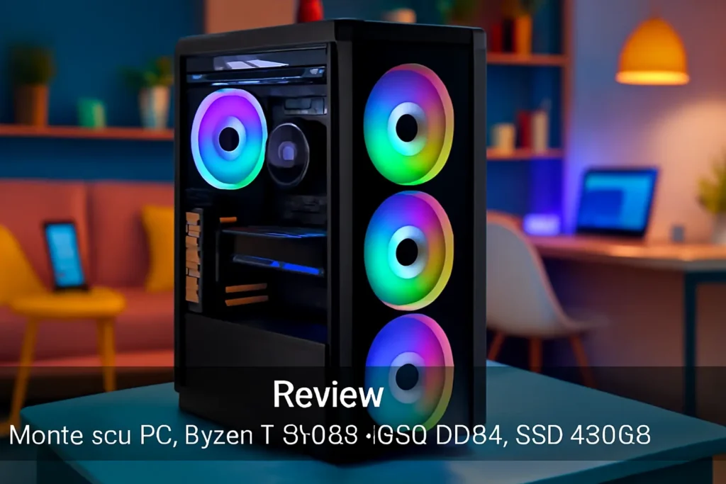 Monte seu PC: Ryzen 7 5700G, 16GB DDR4, SSD 480GB
