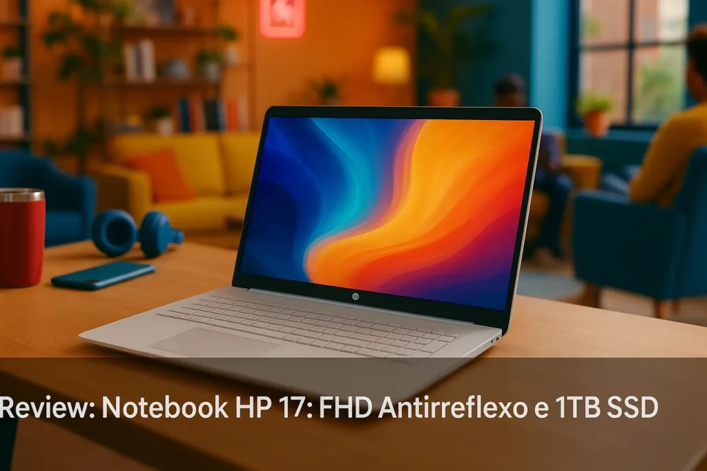 Notebook HP 17: FHD Antirreflexo e 1TB SSD