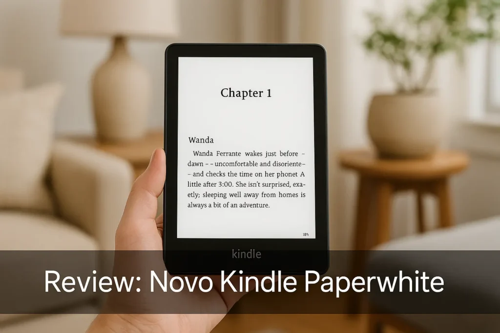 Cinco Melhores Modelos de novo kindle paperwhite