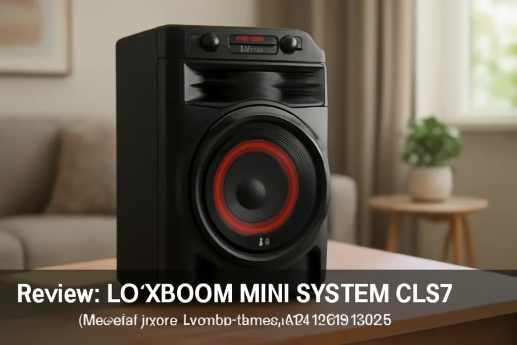 LG XBOOM MINI SYSTEM CL87 Preto: Potência e Conectividade em um Só Produto