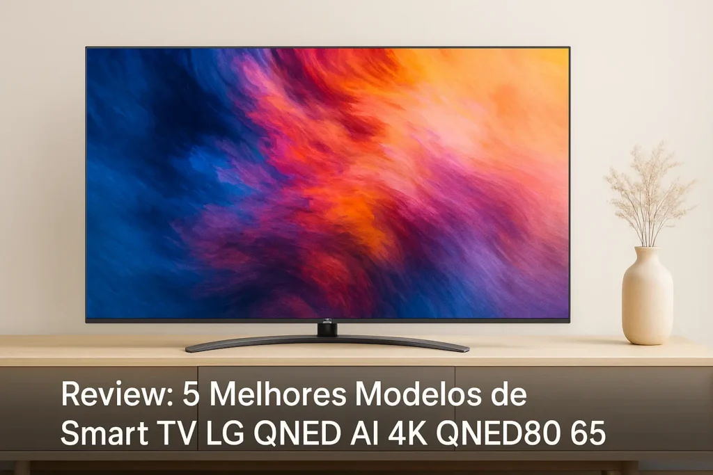 5 Melhores Modelos de Smart TV LG QNED AI 4K QNED80 65
