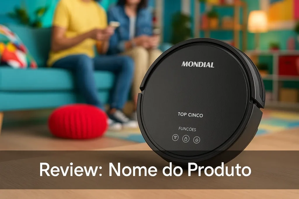 Top Cinco aspirador de pó robo Mondial funções