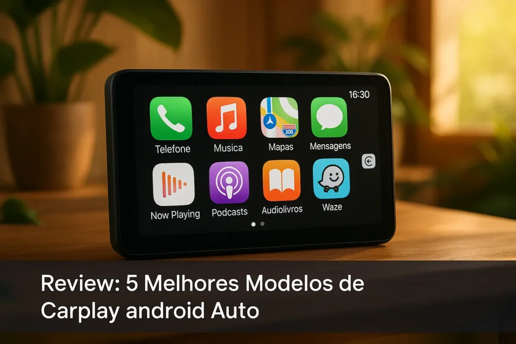5 Melhores Modelos de carplay android auto