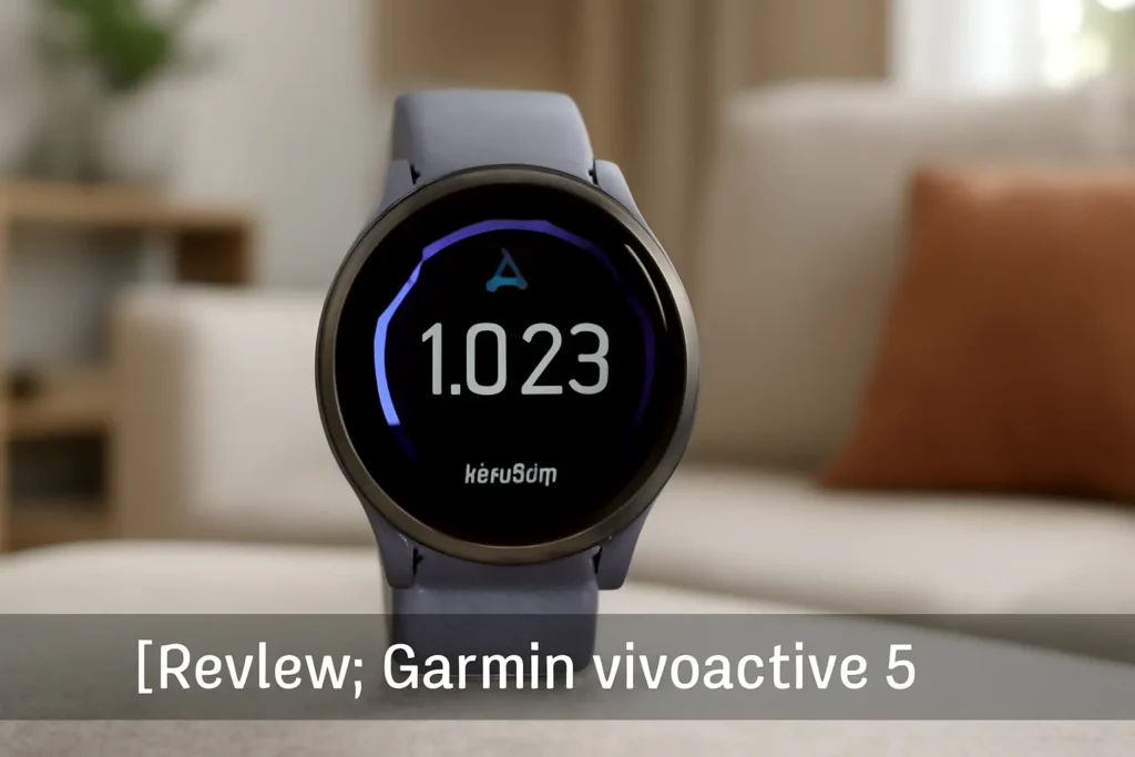 Garmin vívoactive 5: Smartwatch GPS de Saúde e Fitness com Tela AMOLED