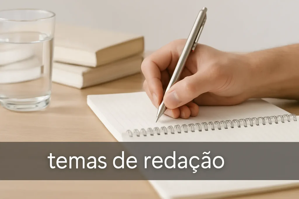 Temas de Redação: Guia Completo para Mandar Bem em Qualquer Proposta