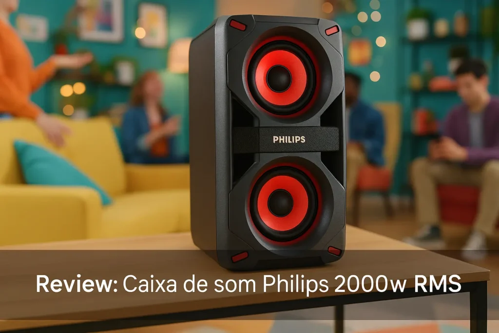 Top 5  Caixa de som Philips 2000w rms