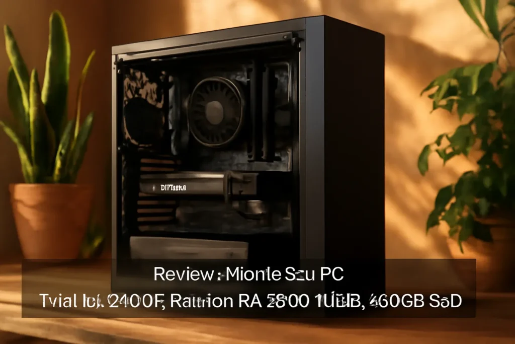 Monte seu PC: Intel i5-12400F, Radeon RX 6600, 16GB, 480GB SSD