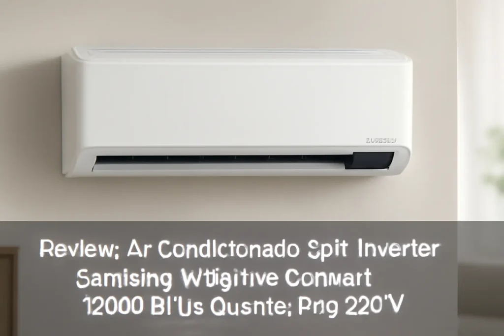Ar Condicionado Split Inverter Samsung Windfree Connect 12000 BTUs Quente/Frio 220V